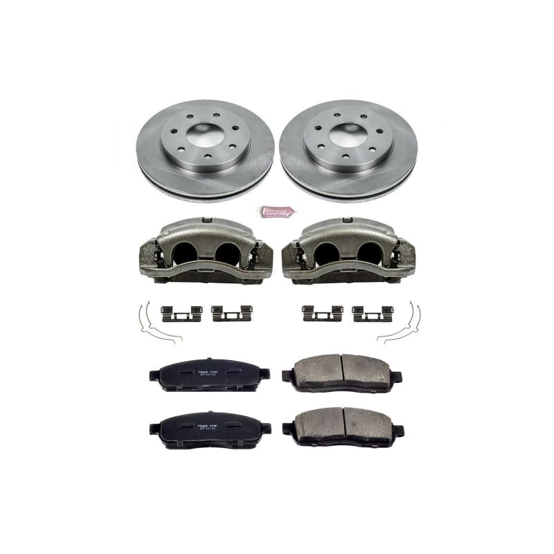 PSB Autospecialty Caliper - Power Stop 06-08 Lincoln Mark LT Front Autospecialty Kit w/Cals