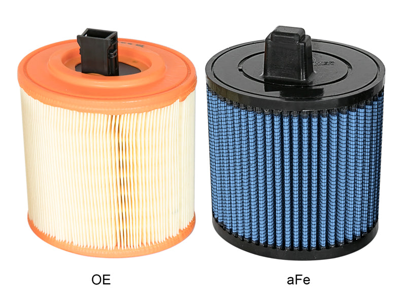 AFE P5R Drop In Air Filter - aFe MagnumFLOW Air Filters OER Pro P5R A/F 16-17 Cadillac ATS-V V6-3.6L (tt)