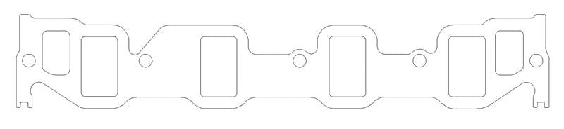 CG Intake Gaskets - Cometic Ford FE V8 .060in Fiber Intake Mani Gasket Set-1.408in x 2.345in Rectangle Port