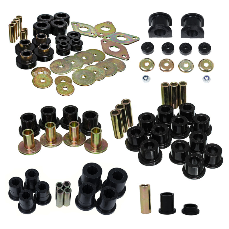 ES Hyper-Flex Sets - Black - Energy Suspension Toyota Tacoma 2wd 5 Lug Master Set - Black