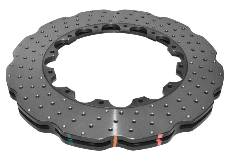 DBA 5000 Slot&Drill Rings - DBA 15-20 Audi S3 Front 5000 Series Drilled & Slotted Ring