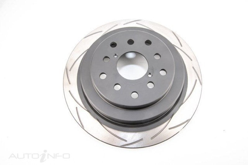 DBA Street Slotted Rotors - DBA 01-07 Subaru WRX STI 10 Hole Rear Street Series T2 Slotted Rotor