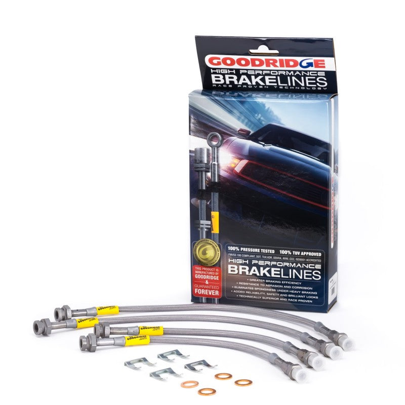 GR G-Stop Brake Line Kits - Goodridge 63-82 Corvette Brake Lines