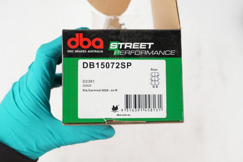DBA SP Performance Brake Pads - DBA 2022 Hyundai Santa Cruz Rear SP Performance Brake Pads