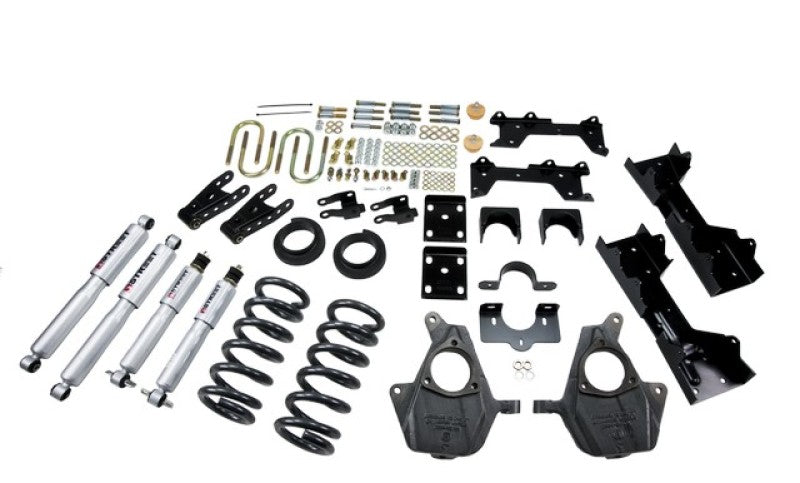 BT Lower Kit w SP Shocks - Belltech LOWERING KIT WITH SP SHOCKS