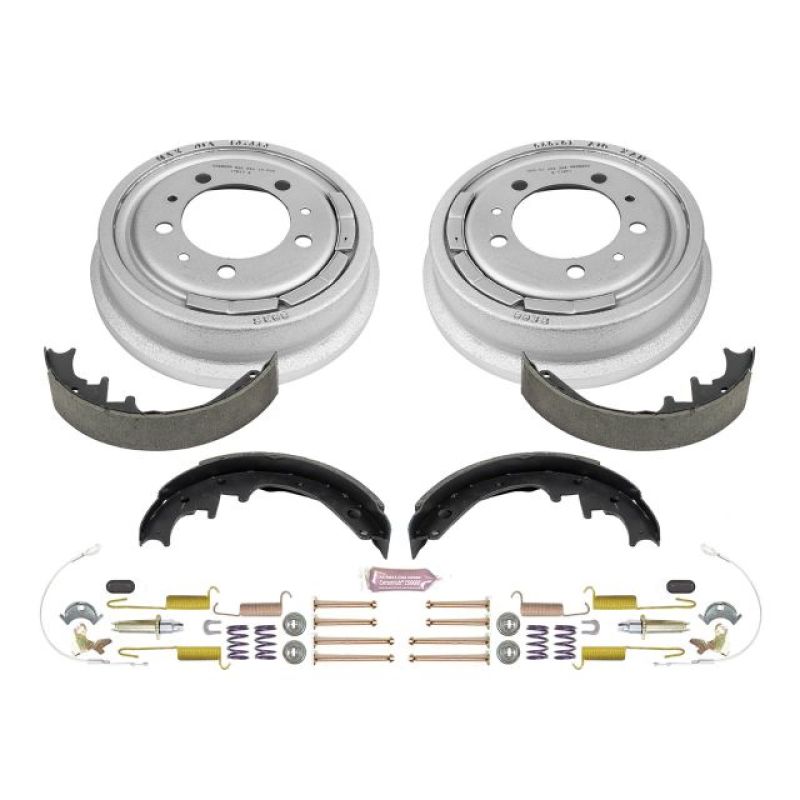 PSB Autospecialty Drum Kit - Power Stop 82-83 Jeep CJ5 Rear Autospecialty Drum Kit