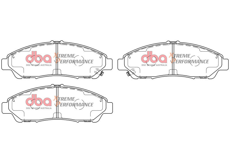 DBA XP Performance Brake Pads - DBA 09-22 Honda Pilot XP Front Brake Pads