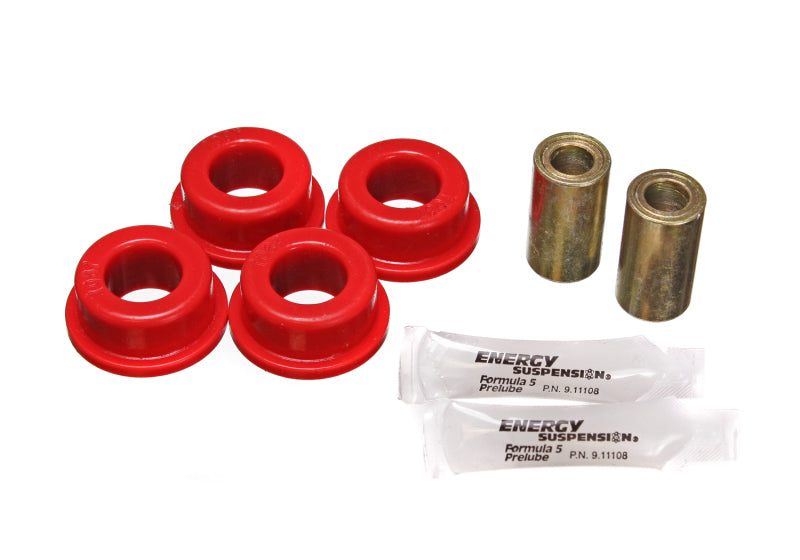 ES Track Arm Bushings - Red - Energy Suspension 93-98 Jeep Grand Cherokee Red Rear Track Arm Bushing Set
