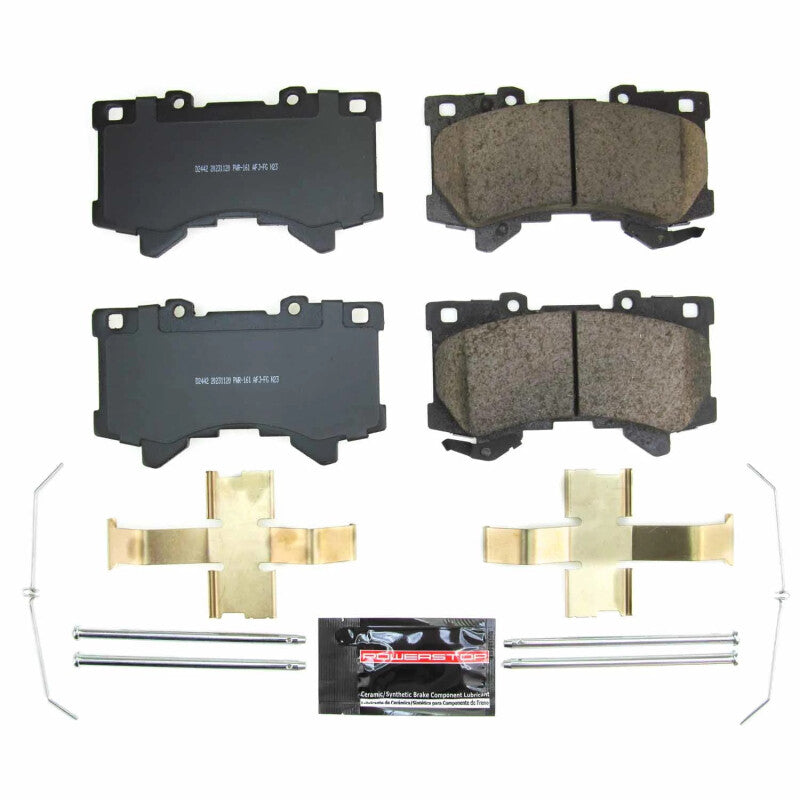PSB Z23 Evolution Brake Pads - Power Stop 2022 Lexus LX600 Front Z23 Evo Sport Brake Pads w/Hardware