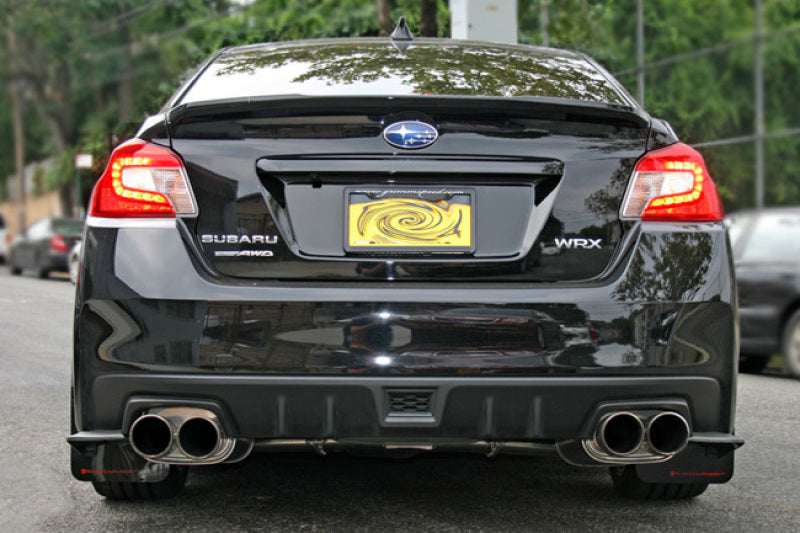 RAL UR Blk Flap/Teal Logo - Rally Armor 15-21 Subaru WRX/STI Black UR Mud Flap w/Teal Altered Font Logo