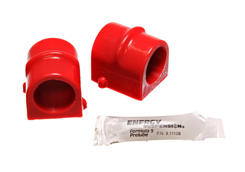 ES Sway Bar Bushings - Red - Energy Suspension 04-06 Pontiac GTO 28mm Front Sway Bar Frame Bushing Set - Red