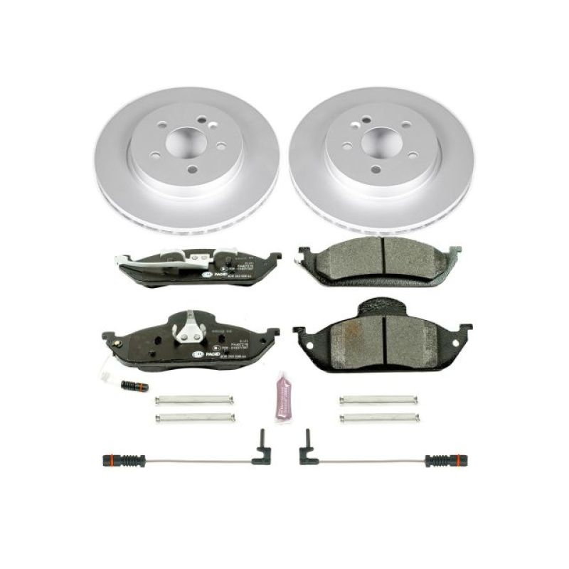 PSB Euro-Stop Kit - Power Stop 98-03 Mercedes-Benz ML320 Front Euro-Stop Brake Kit