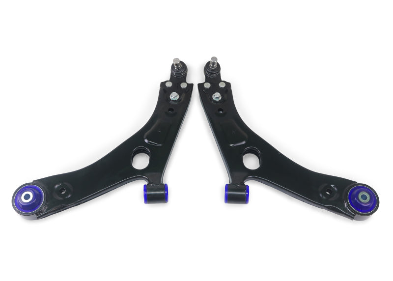 SPR Control Arms - Front - SuperPro 11-16 Kia Sportage Front Lower Control Arm Set W/ Sp Bushings