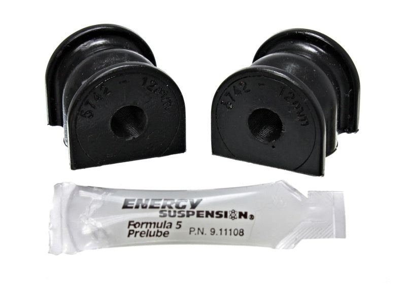 ES Sway Bar Bushings - Black - Energy Suspension 01-05 Honda Civic/CRX Black 12mm Rear Sway Bar Bushings