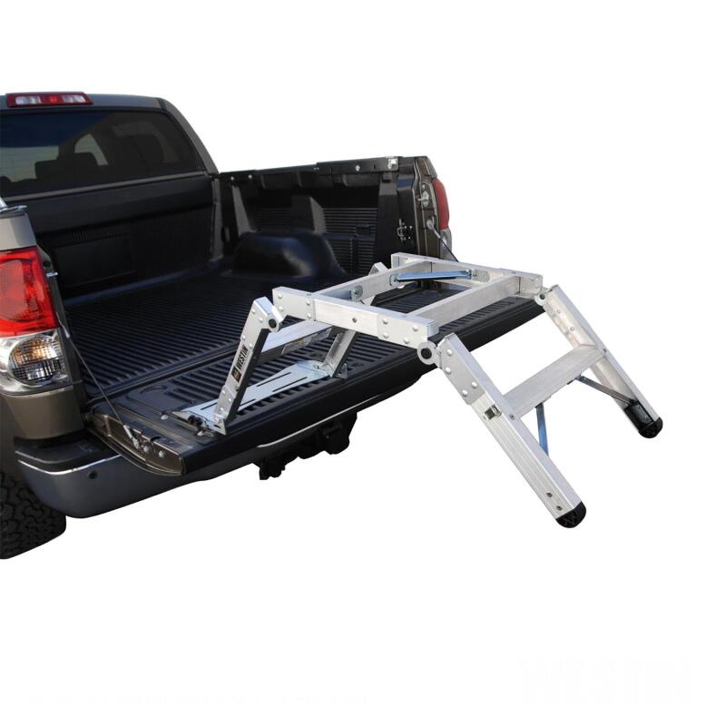WES Truck-Pal Tailgate Ladder - Westin Truck-Pal Tailgate Ladder - Aluminum