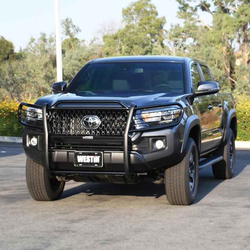 WES Sportsman Grille Guards - Westin 2016-2018 Toyota Tacoma Sportsman Grille Guard - Black