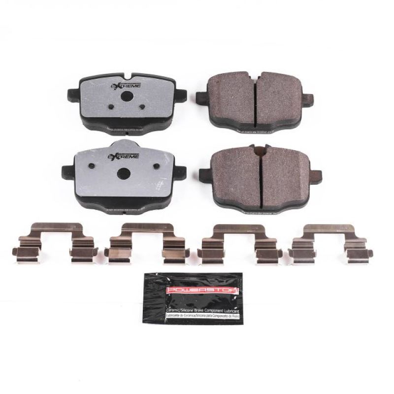 PSB Z26 Extreme Brake Pads - Power Stop 2017 BMW 530i Rear Z26 Extreme Street Brake Pads w/Hardware