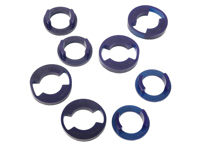 SPR Bushings - Subframe - SuperPro 2015 Ford Mustang EcoBoost Premium Rear Subframe Mount Insert Bushing Set