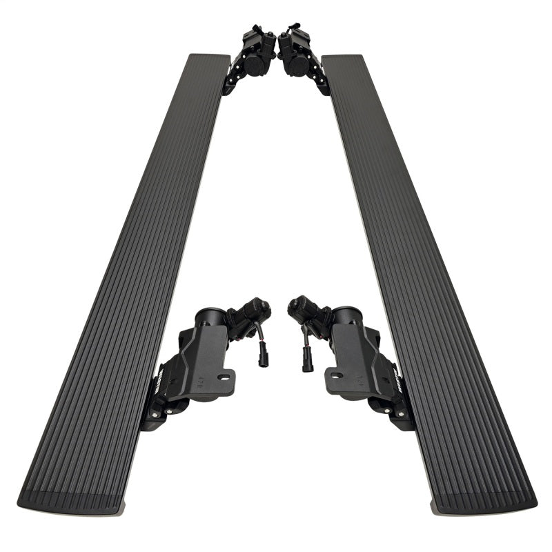 WES Running Boards - Pro-e - Westin 2024 Toyota Tacoma Double Cab Pro-E Electric Running Boards - Textured Black