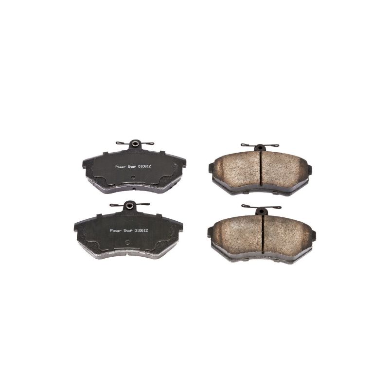 PSB Z16 Evolution Brake Pads - Power Stop 95-02 Volkswagen Cabrio Front Z16 Evolution Ceramic Brake Pads