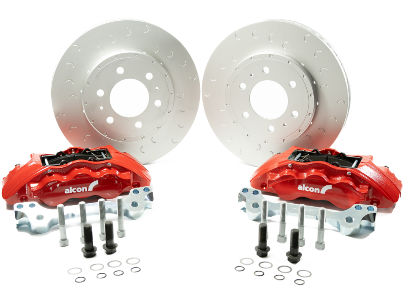 ALC Front Brake Kits - Alcon 2021+ Ford Raptor Gen 3 Big Brake Kit - Front