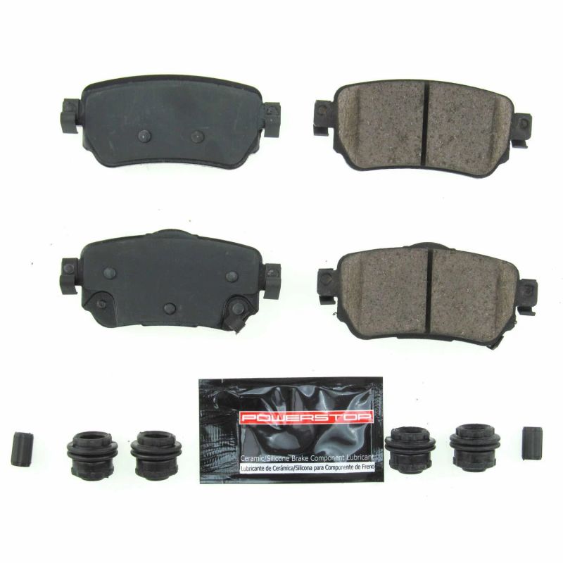 PSB Z23 Evolution Brake Pads - Power Stop 18-19 Nissan Leaf Rear Z23 Evolution Sport Brake Pads w/Hardware