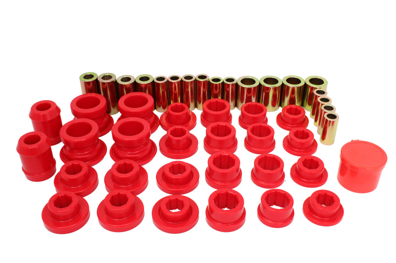 ES Cntrl Arm Bushings - Red - Energy Suspension 14-18 Nissan Altima Rear Control Arm Bushing Set - Red
