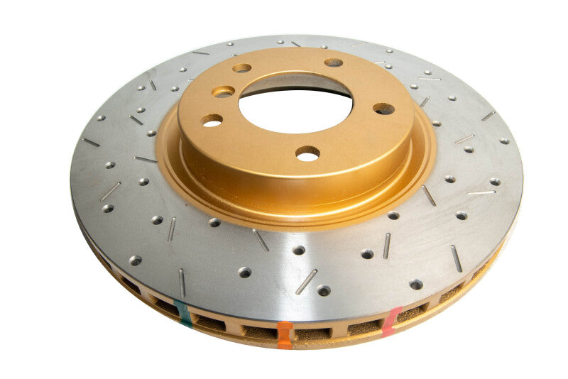 DBA 4000 Slot&Drill Rotors - DBA 95-99 BMW M3 E36 Front Drilled & Slotted 4000 Series Rotor