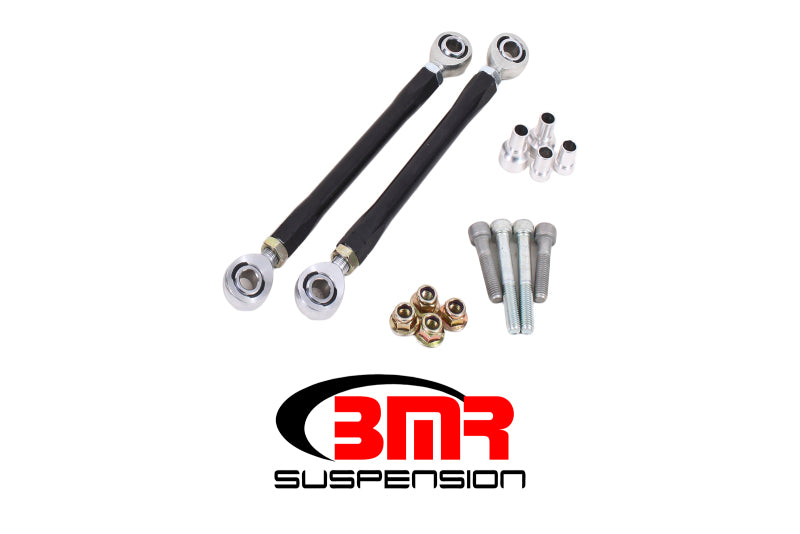 BMR End Links - BMR 08-17 Challenger Rear Sway Bar End Link Kit - Black