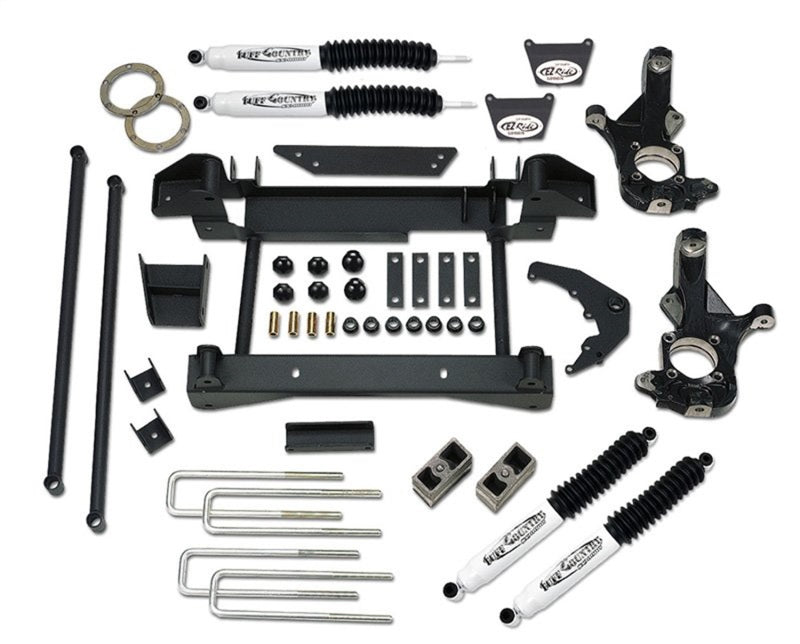 TUF Lift Kits - Tuff Country 01-06 Chevy Silverado 3500 4x4 4in Lift Kit (w/1pc Sub Frame No Shocks)