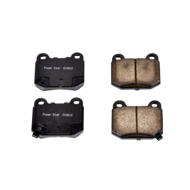 PSB Z16 Evolution Brake Pads - Power Stop 03-05 Infiniti G35 Rear Z16 Evolution Ceramic Brake Pads