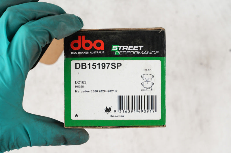 DBA SP Performance Brake Pads - DBA 20-21 Mercedes E300 SP Performance Rear Brake Pads