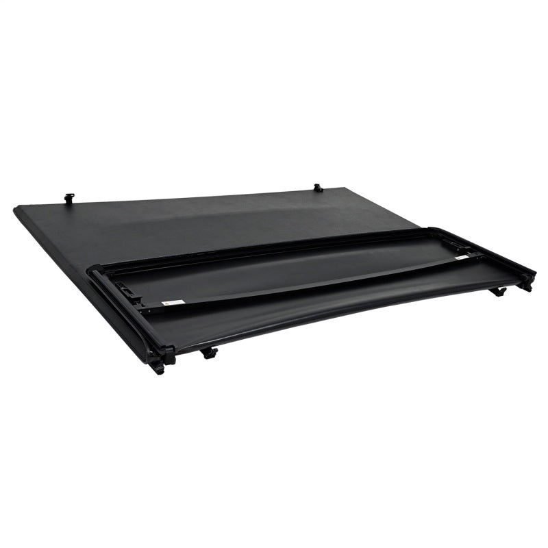 WES Soft Tri-Fold Tonneau Covers - Westin 20-24 Jeep Gladiator JT 5ft. Bed w/Utility Soft Tri-Fold Tonneau Cover - Black
