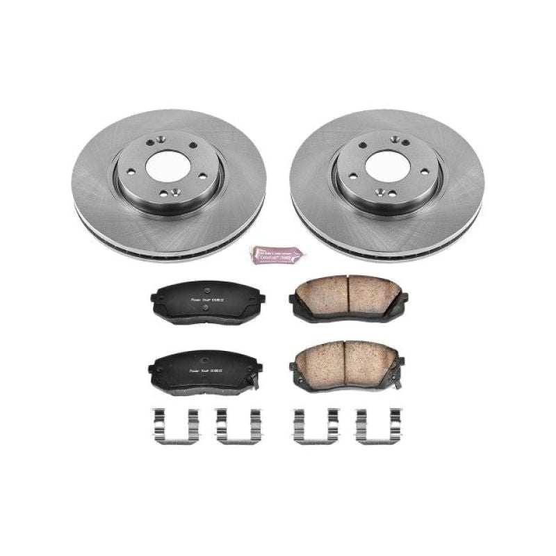 PSB Autospecialty Kit - Power Stop 12-16 Kia Sportage Front Autospecialty Brake Kit