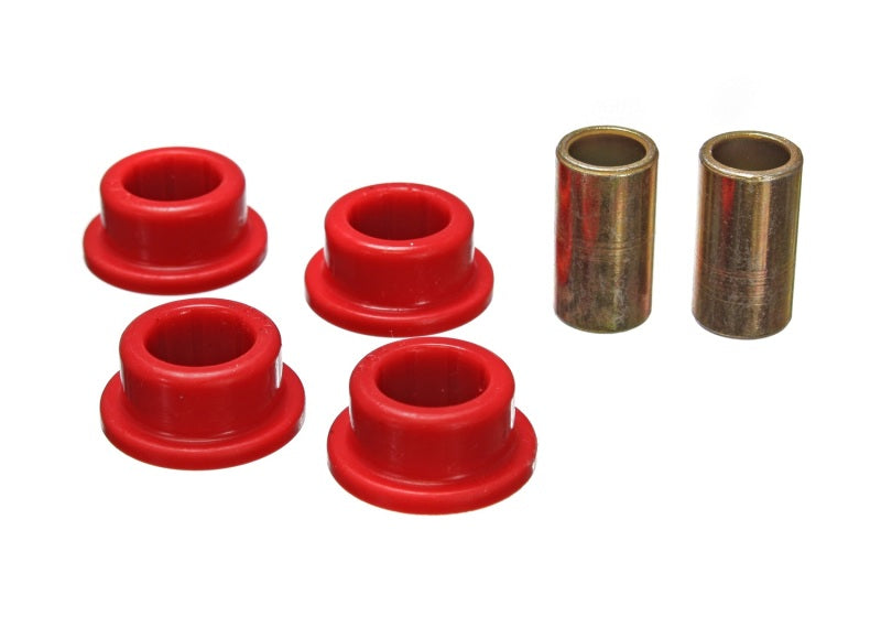 ES Track Arm Bushings - Red - Energy Suspension 59-64 Chevy Belair/Caprice/El Camino Red Rear Track Bar Bushings (Panhard Bar)