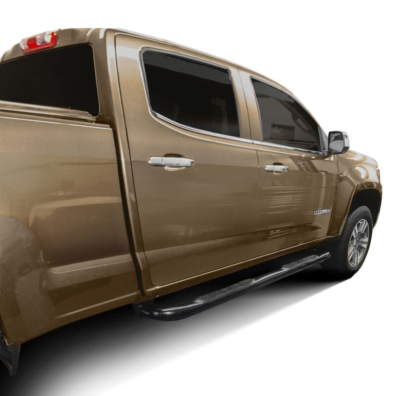 WES Nerf Bars - E-Series 3 - Westin 2015-2018 Chevrolet/GMC Colorado/Canyon Extended Cab E-Series 3 Nerf Step Bars - Black