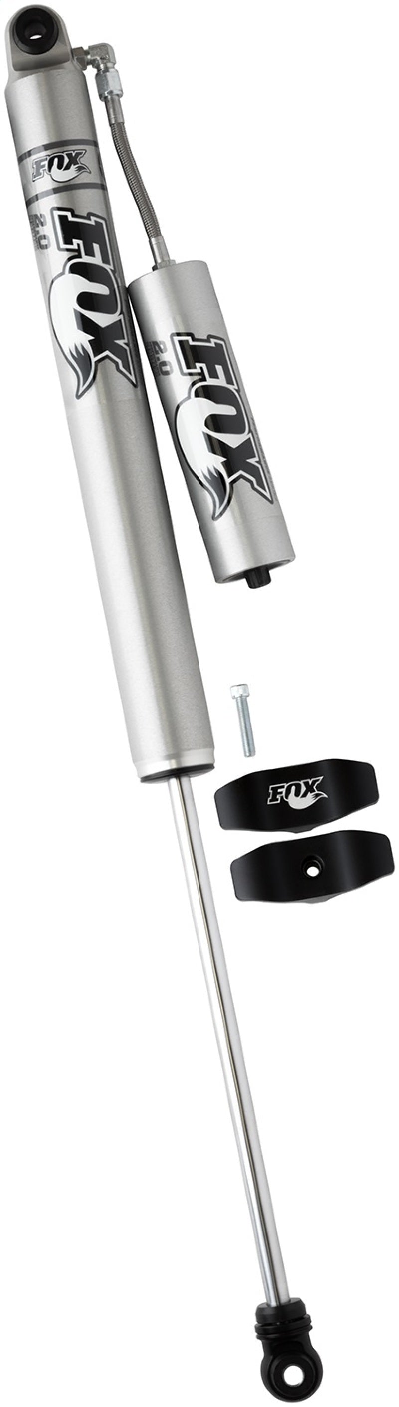 FOX 2.0 Perf Shock - Fox 05+ Ford SD 2.0 Performance Series 14.1in. Smooth Body Remote Reservoir Rear Shock / 4-6in. Lift