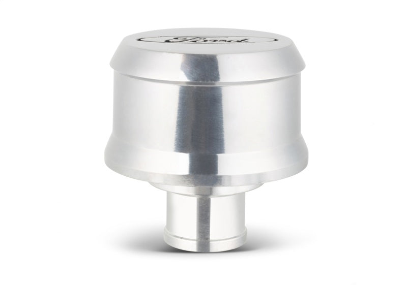 FR Breather Caps - Ford Racing Slant Edge Breather - Polished
