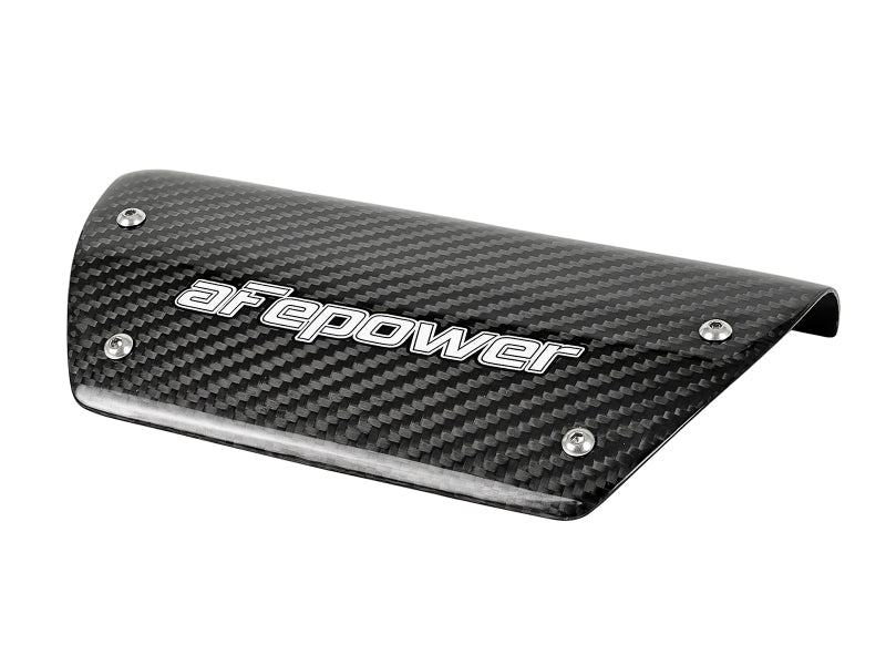 AFE Air Intake Components - aFe Magnum FORCE Stage-2 Intake Carbon Fiber Trim Piece Fits Intakes 54-76305 Or 54-13032R