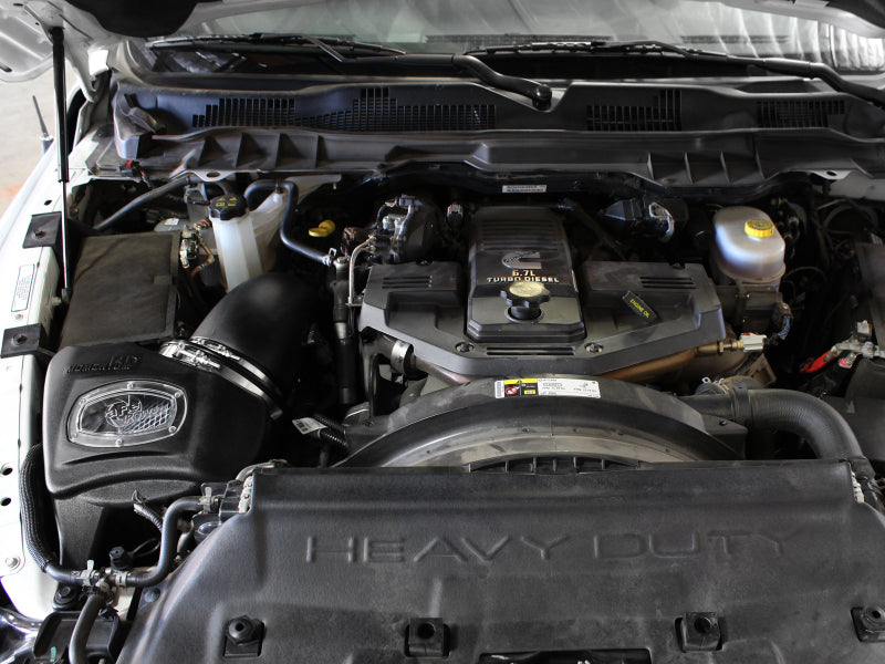 AFE Momentum HD Cold Air Intakes - aFe Momentum HD Pro DRY S Stage-2 Si Intake 13-14 Dodge RAM Diesel Trucks L6