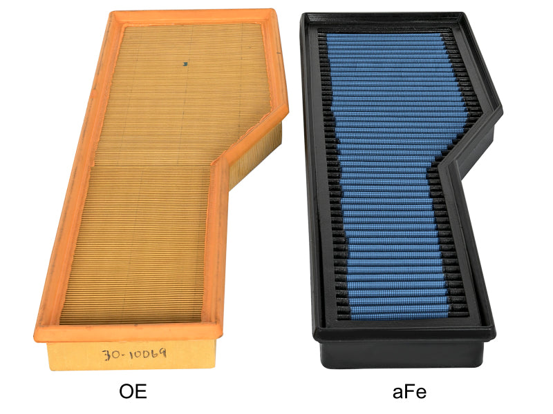 AFE Pro-5 R Direct Fit Filter - aFe Magnum FLOW Pro 5R OE Replacement Filter 04-08 Porsche 911 Carrera (997) H6 3.6L