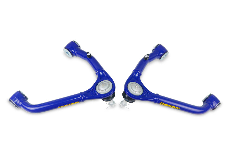 SPR Control Arms - Front - SuperPro 09-18 Chevrolet Silverado 1500 / GMC Sierra 1500 Front Upper Control Arm Set