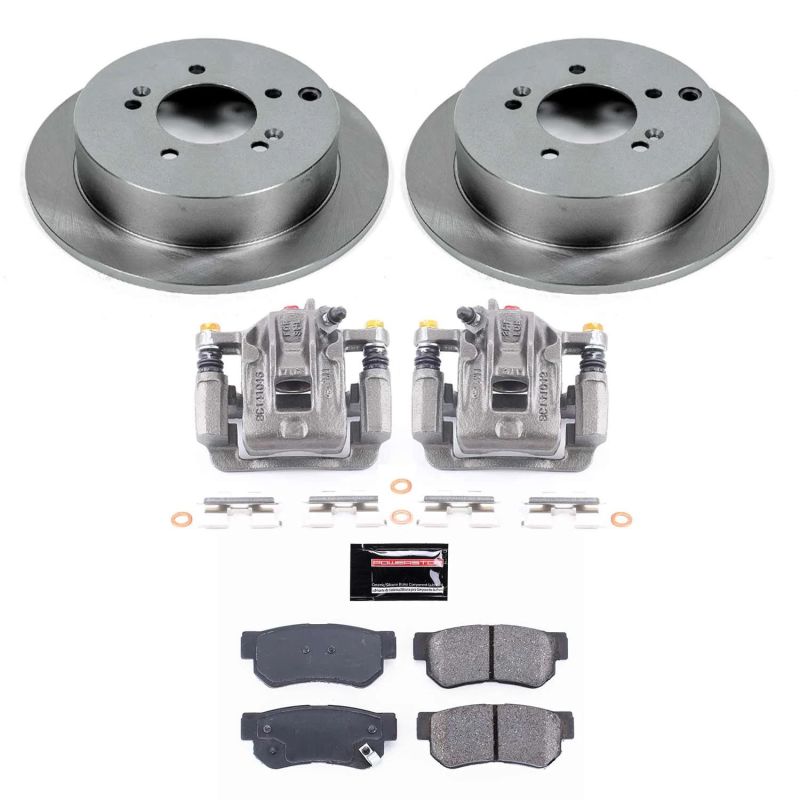 PSB Autospecialty Kit w/Cals - Power Stop 01-06 Hyundai Santa Fe Rear Autospecialty Brake Kit w/Calipers