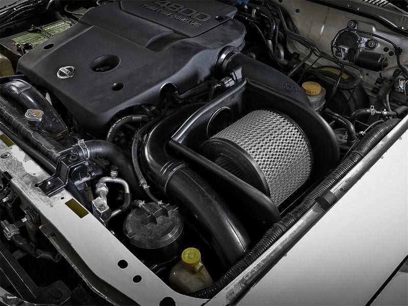 AFE Magnum FORCE Stage-2 Cold Air Intakes - aFe Magnum FORCE Stage-2 Pro DRY S Cold Air Intake System 01-16 Nissan Patrol (Y61) I6 4.8L