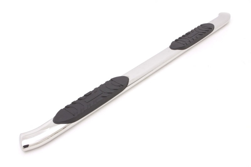 LND Nerf Bars - Polished - Lund 10-17 Dodge Ram 2500 Mega Cab 5in. Curved Oval SS Nerf Bars - Polished