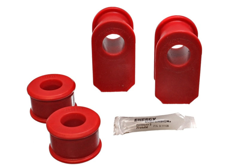 ES Sway Bar Bushings - Red - Energy Suspension Ford/Mercury/Lincoln E250/E350 Van 2WD Red Front Sway Bar Bushing Set