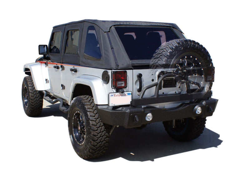 RAM Recovery Bumper - Rampage 2007-2018 Jeep Wrangler(JK) Recovery Bumper Rear - Black