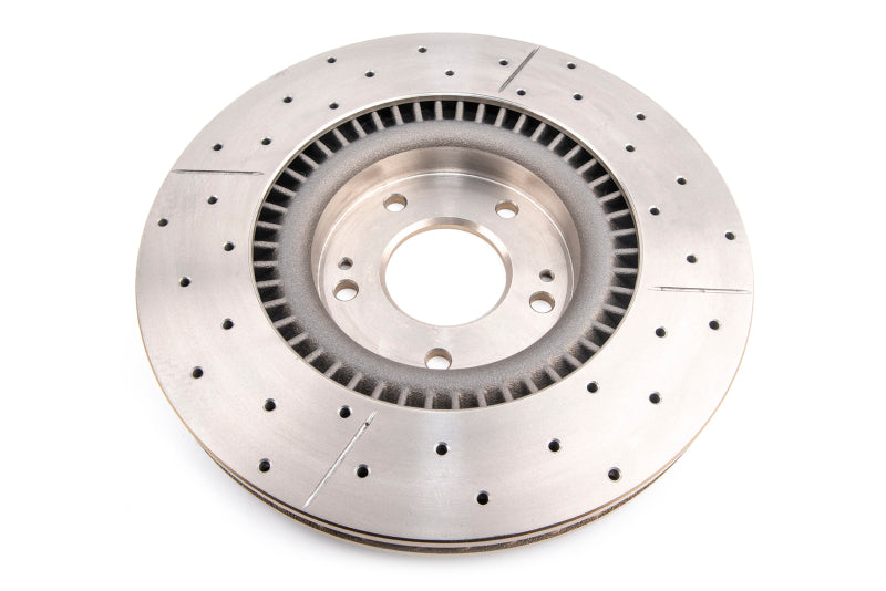 DBA Street Slot&Drill Rotors - DBA 15-19 Hyundai Sonata (Excl Hybrid w/320mm Front Rotor/EPB) Front Street Series Drill&Slot Rotor