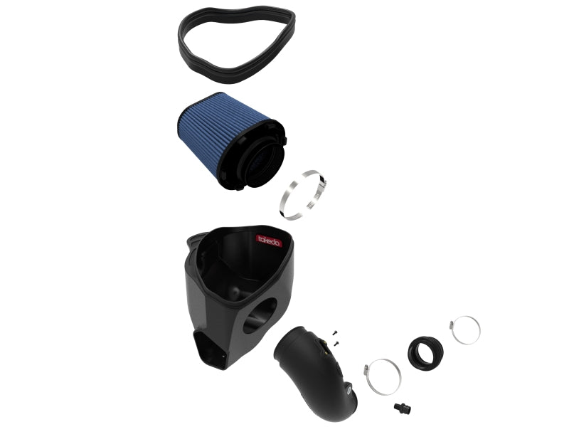 AFE Takeda Stage-2 Cold Air Intakes - aFe Takeda Intakes Stage-2 AIS w/ Pro 5R Media 20-22 Toyota GR Supra (A90) L6-3.0L (t) B58