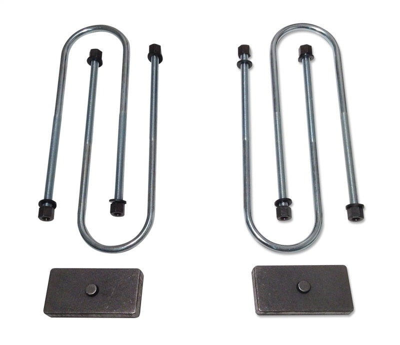 TUF Rear Block Kits - Tuff Country 13-23 Dodge Ram 3500 4wd 1in Rear Block & U-Bolt Kit